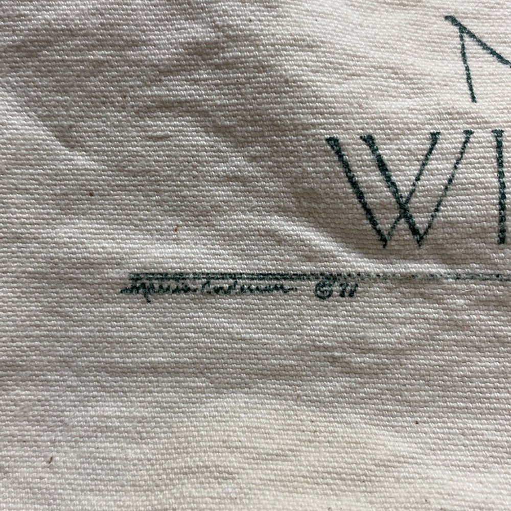 Vintage 1988 VGUC “Nebraska Wildflowers “ Tote Bag!! - Picture 7 of 7